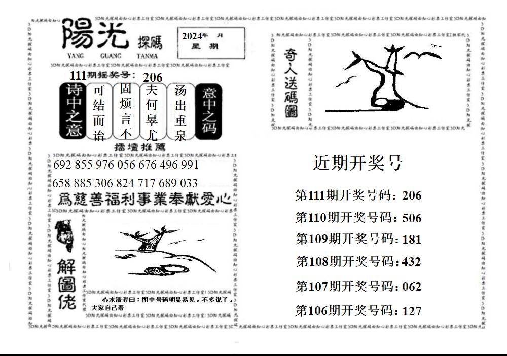 3D阳光探码
