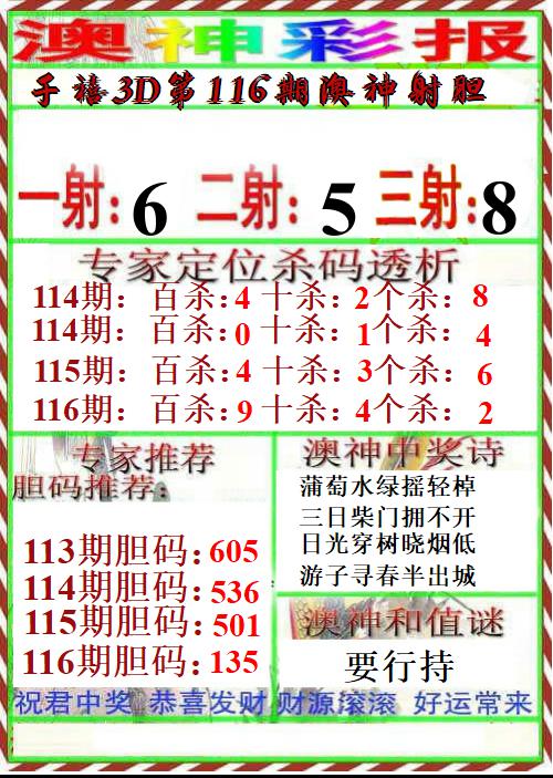 澳神彩报
