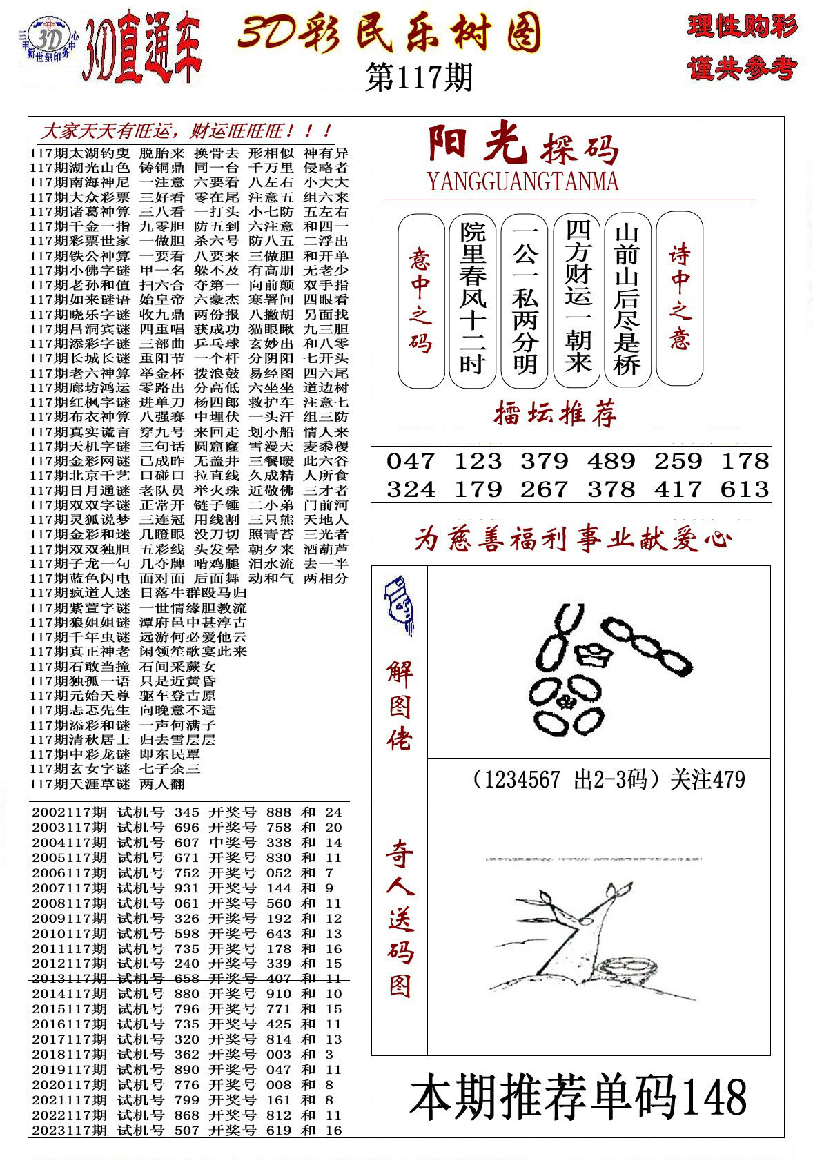 3D彩民乐树图