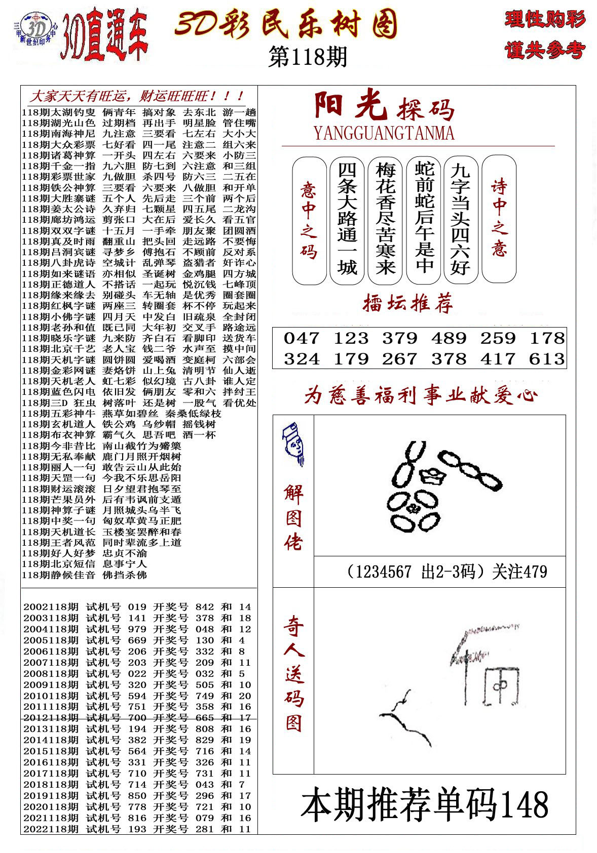 3D彩民乐树图