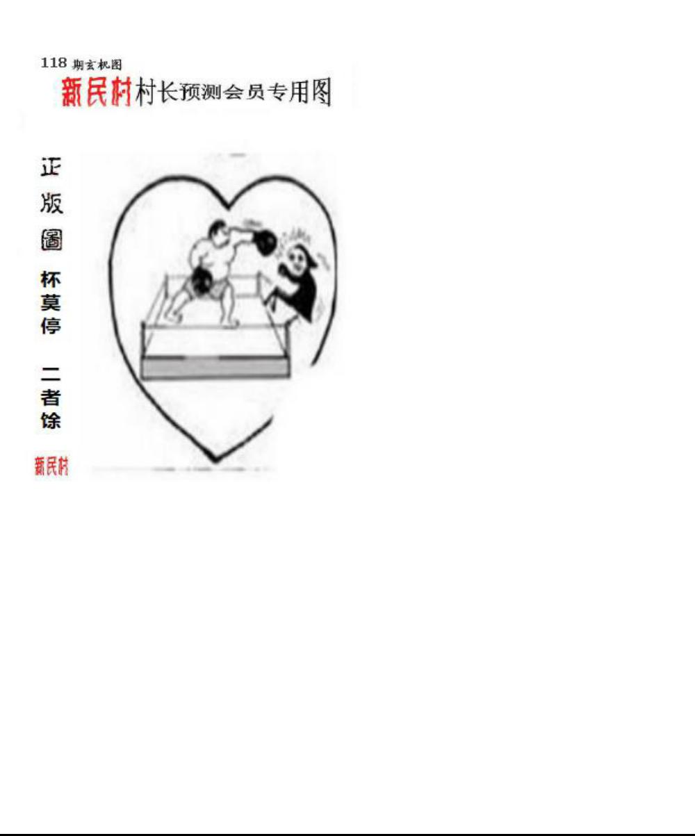 正版新民村村长预测图