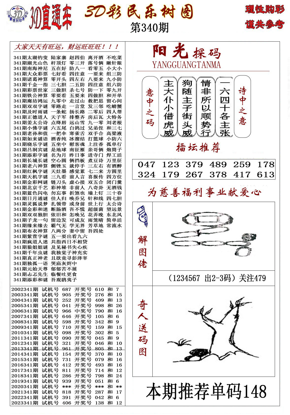 3D彩民乐树图