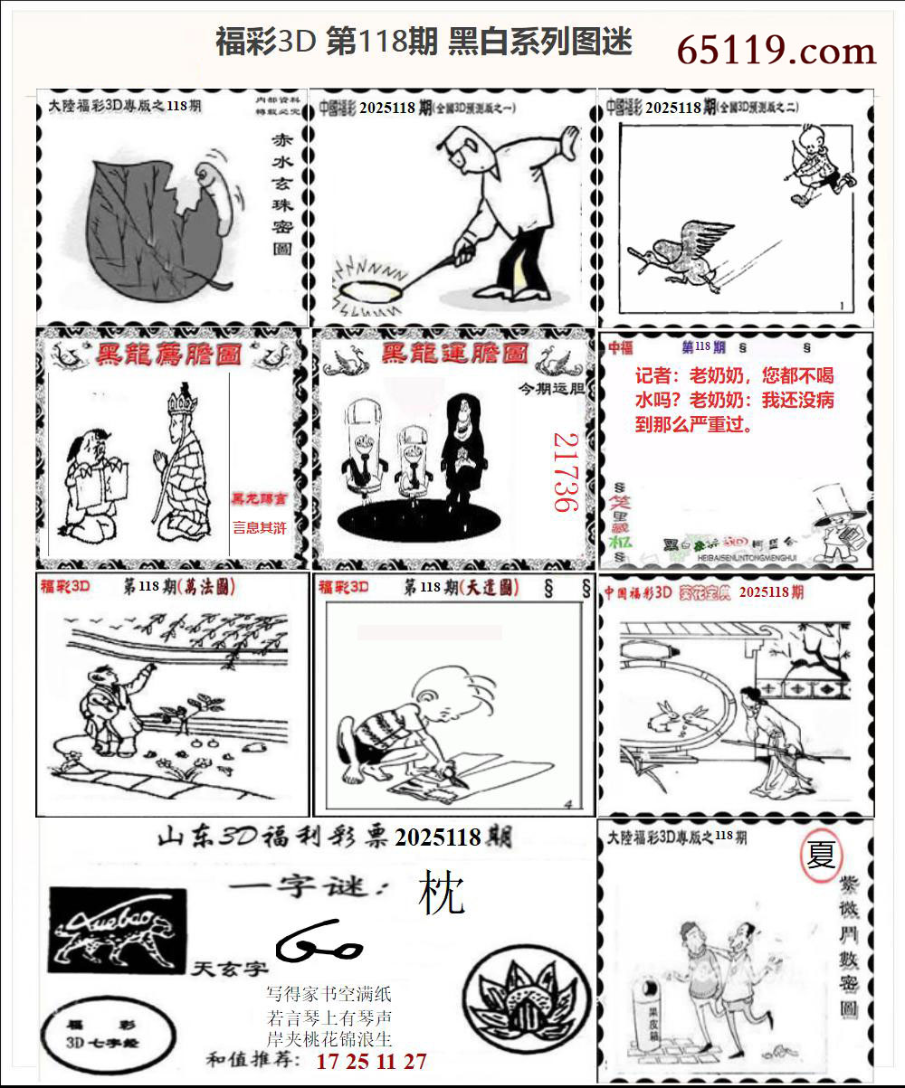 3D黑白系列图迷