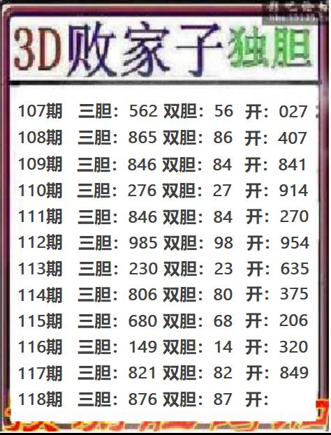 3D败家子