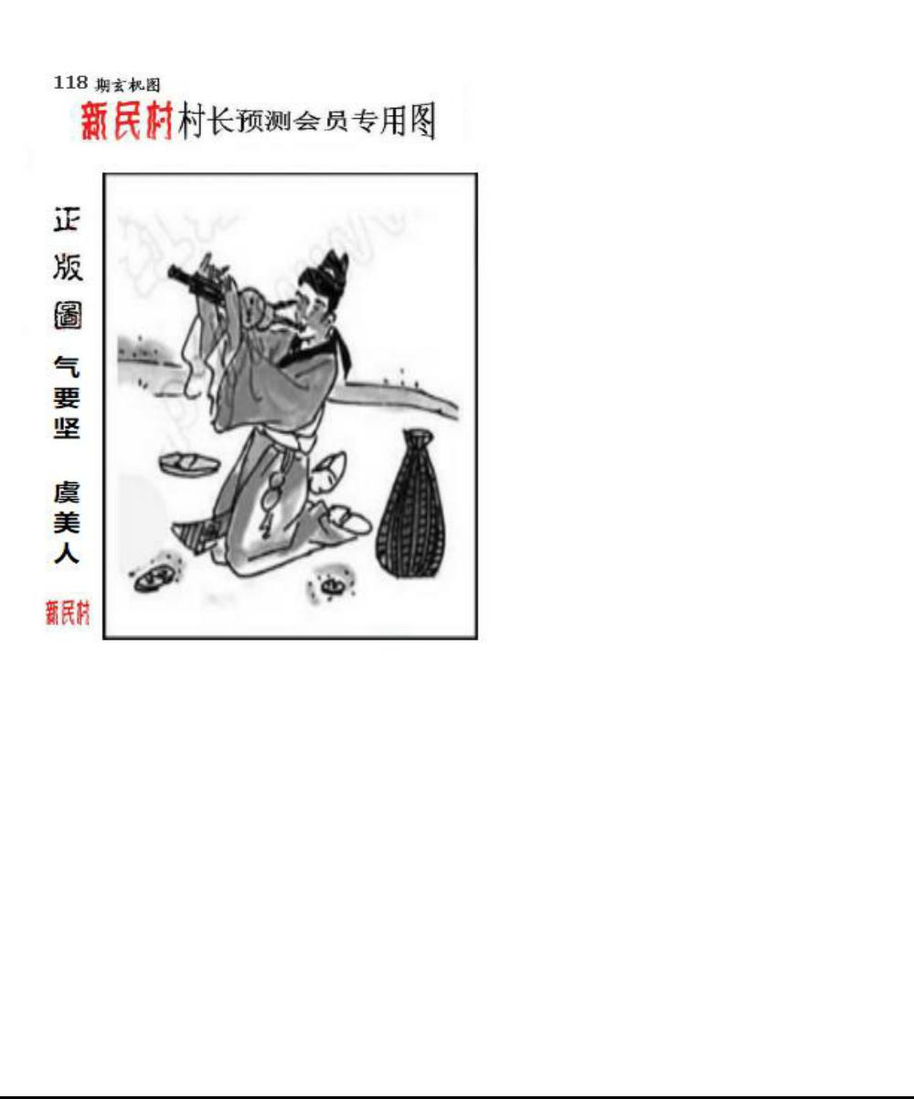 正版新民村村长预测图
