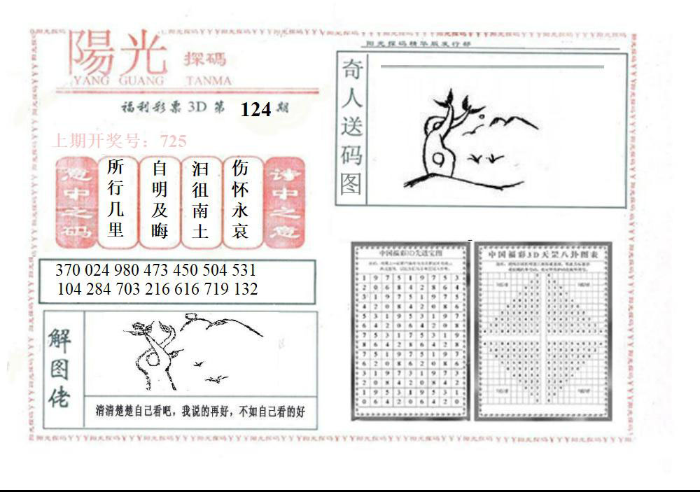 3D阳光探码精华版