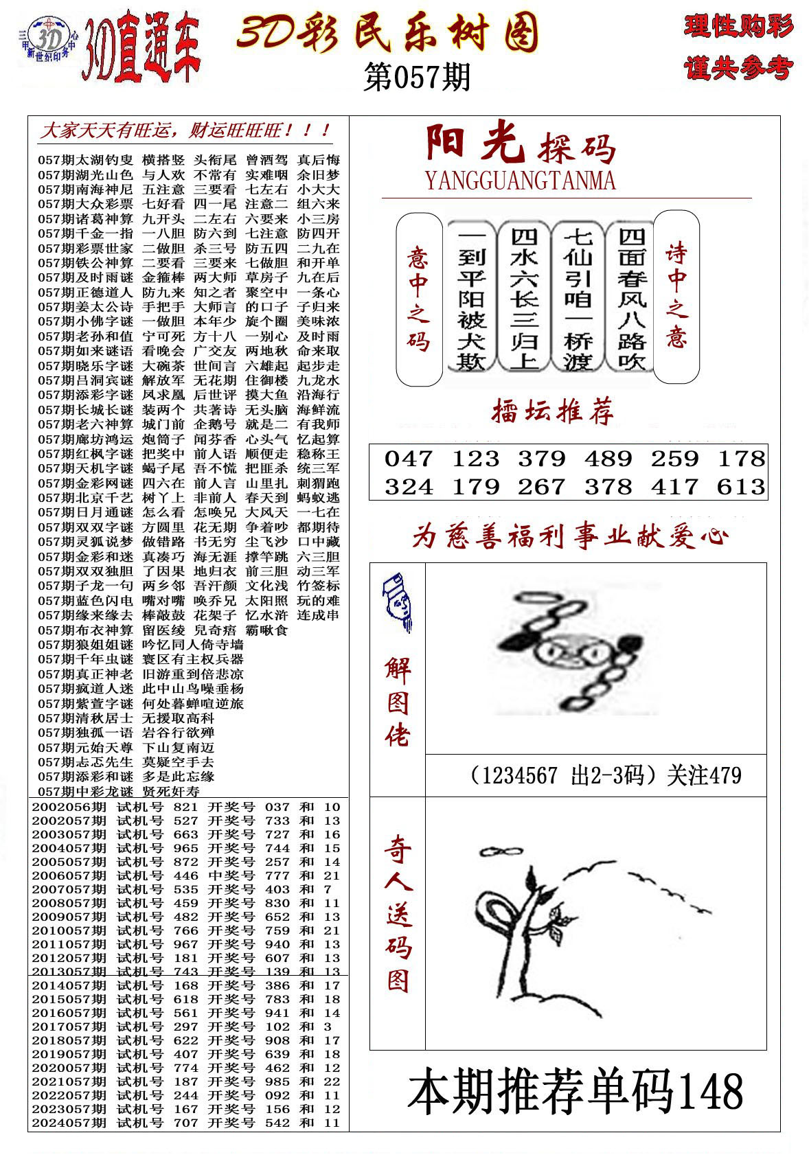 3D彩民乐树图