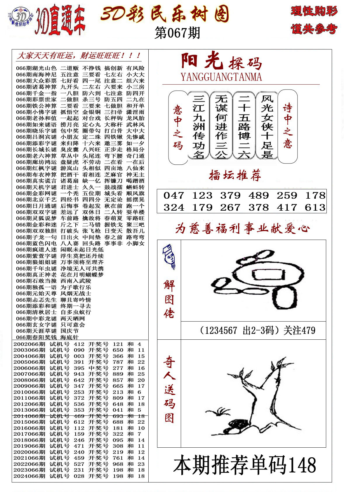 3D彩民乐树图