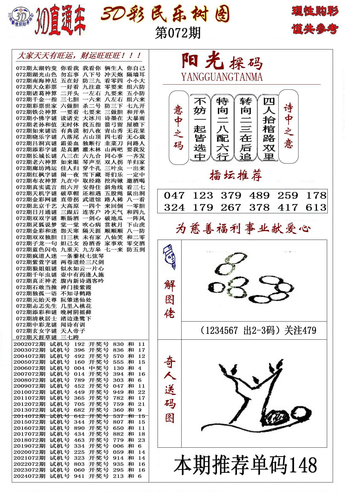 3D彩民乐树图